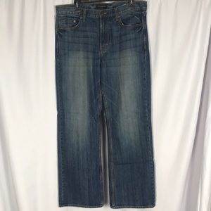 Banana republic relaxed fit jeans 35x32